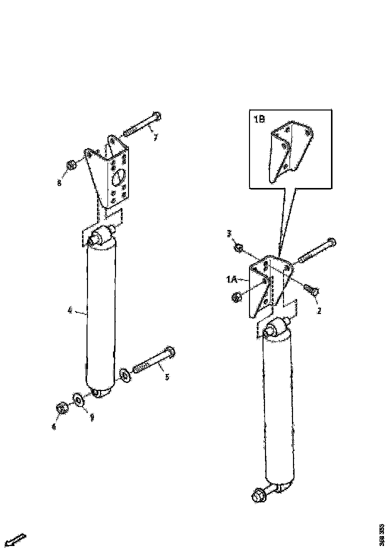 Buy 1498643 BRACKET SCANIA