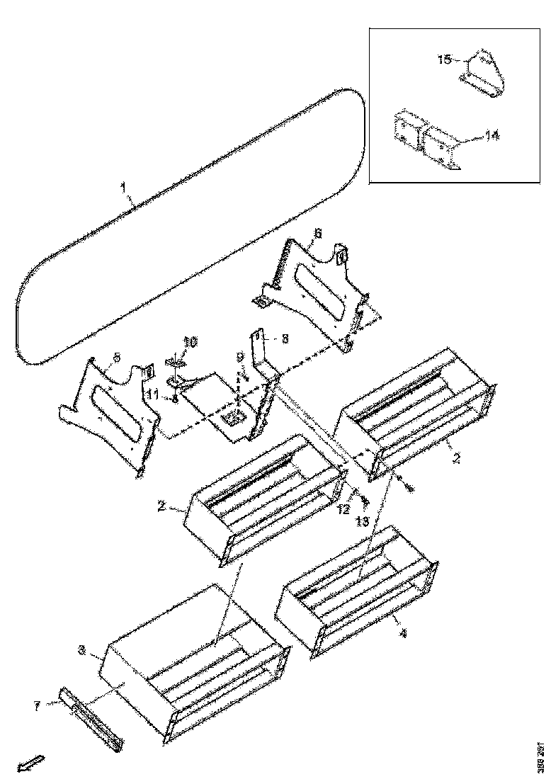 Buy 1499339 INSULATION 1420x355mm SCANIA