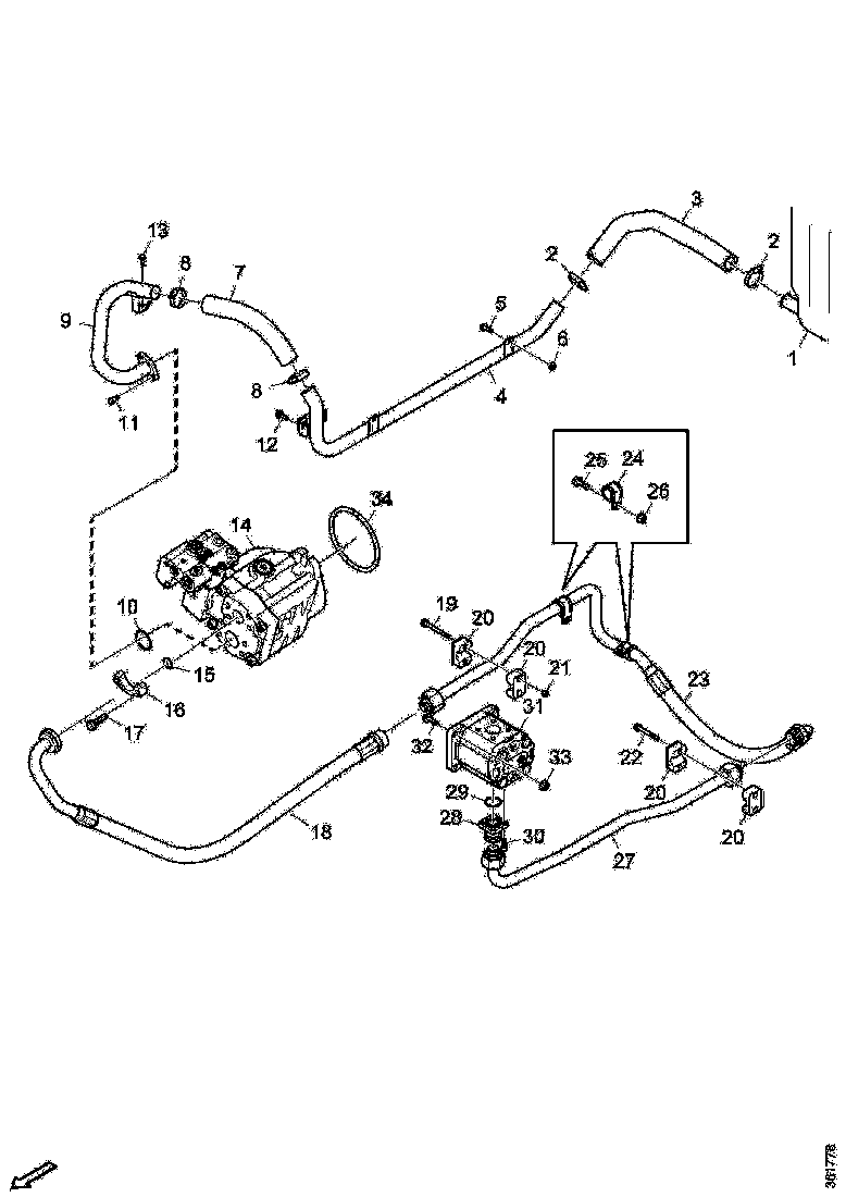 Buy 1499884 Split flange clamp half SCANIA