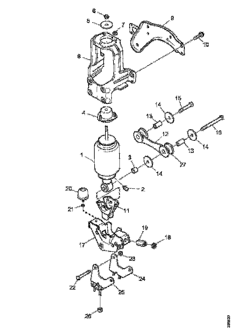 Buy 1502472 SHOCK ABSORBER SCANIA