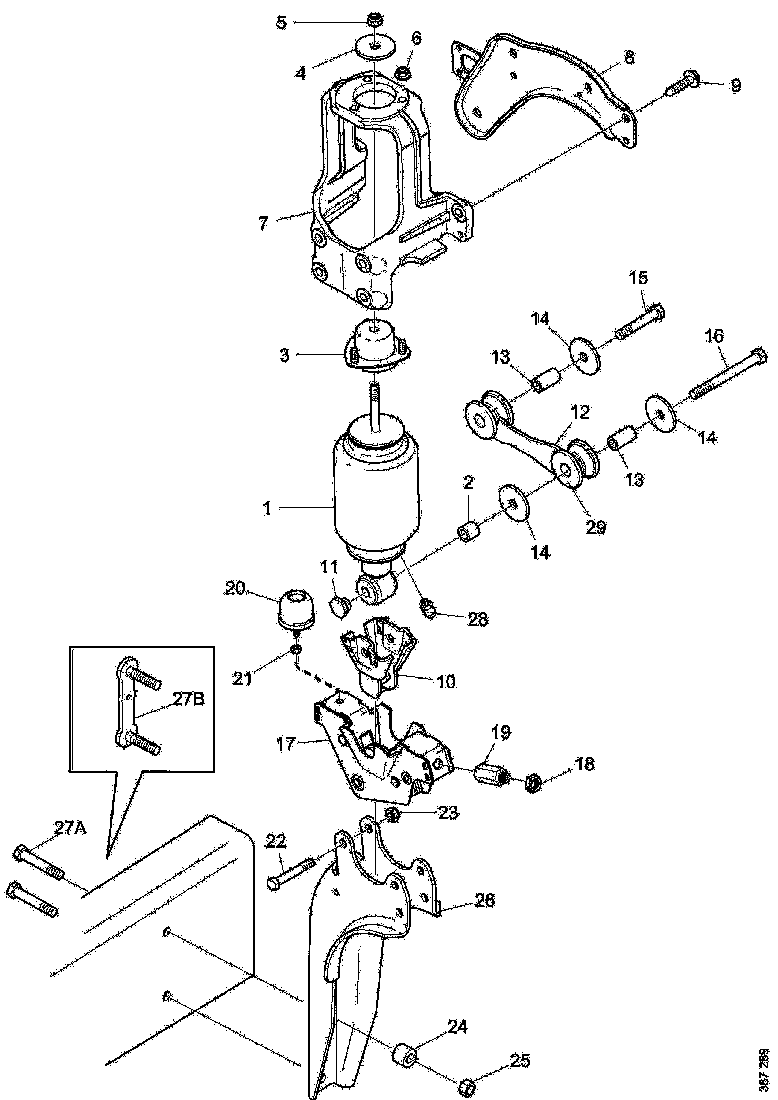 Buy 1502474 SHOCK ABSORBER  (S) SCANIA