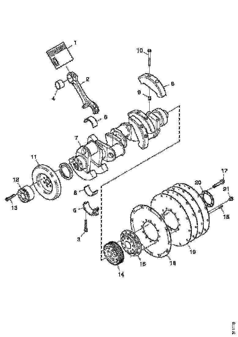 Buy 1503907 CRANKSCAFT SCANIA
