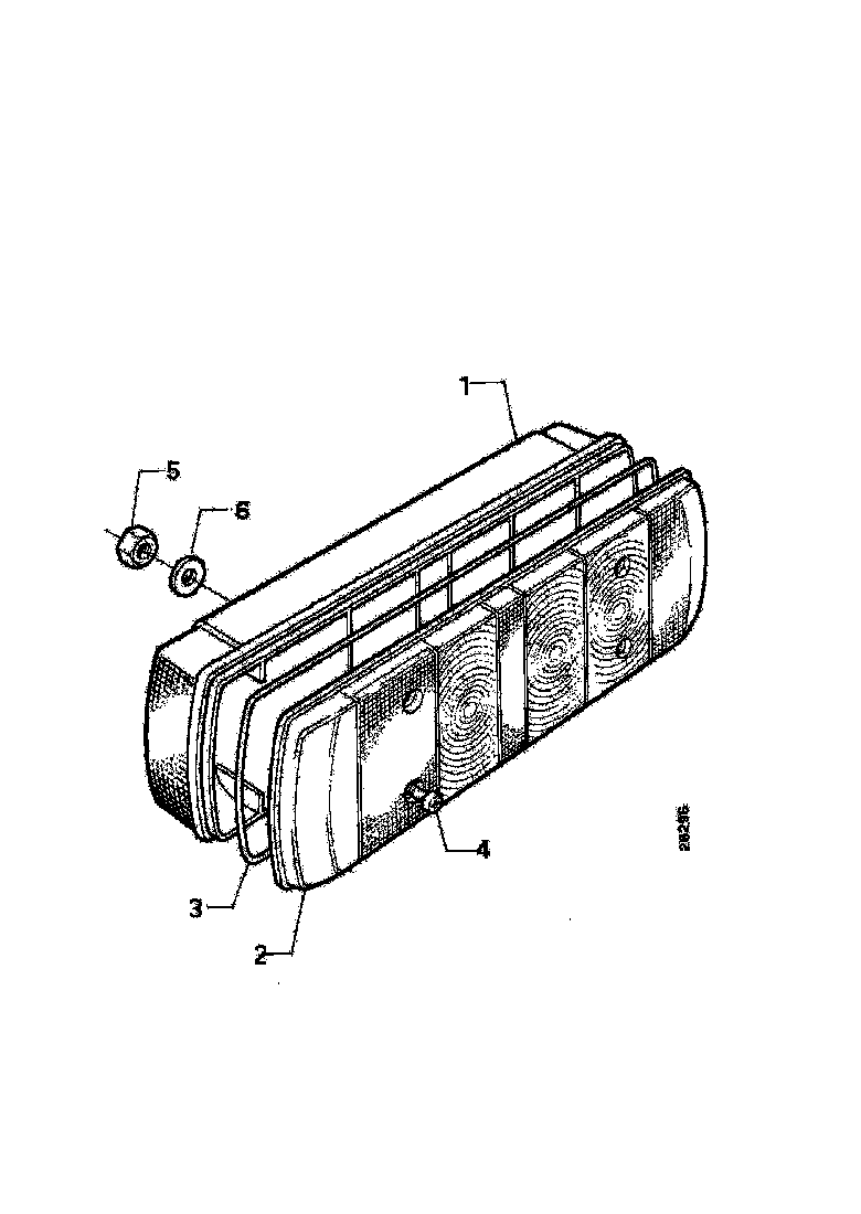Buy 1504609 LAMP CLUSTER RH SCANIA