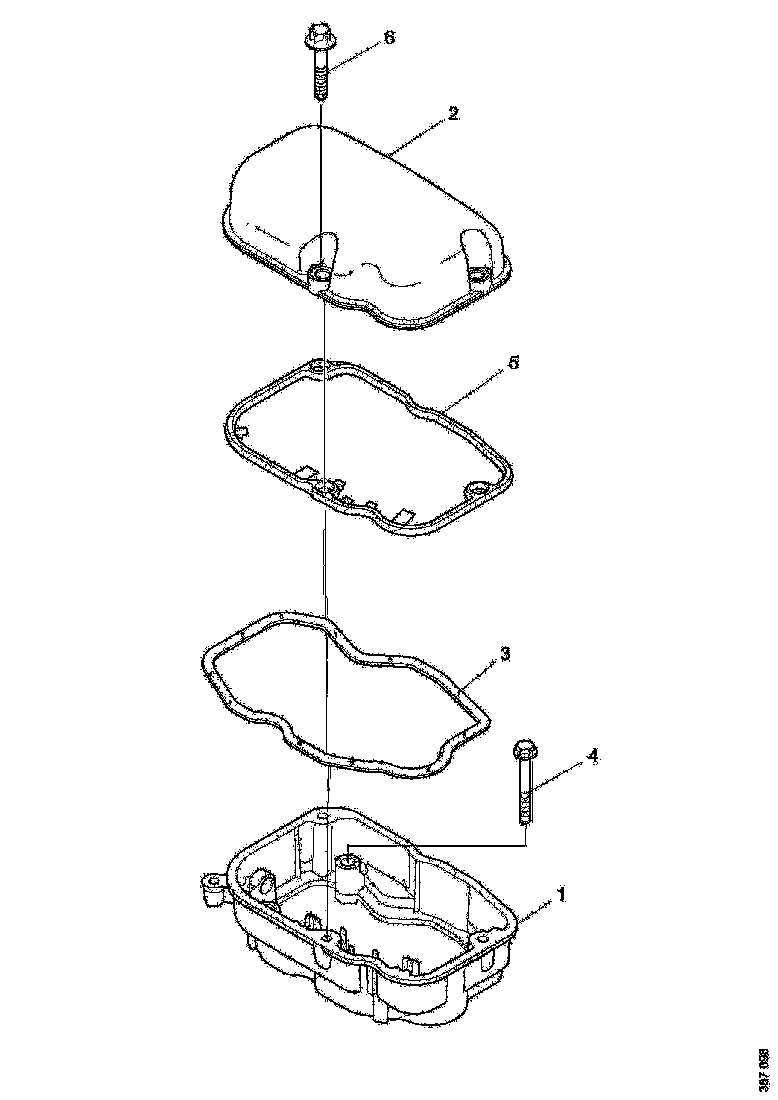 Buy 1505366 ROCKER COVER GASKET SCANIA