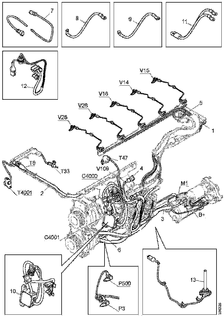 Buy 1507477 CABLE HARNESS SCANIA
