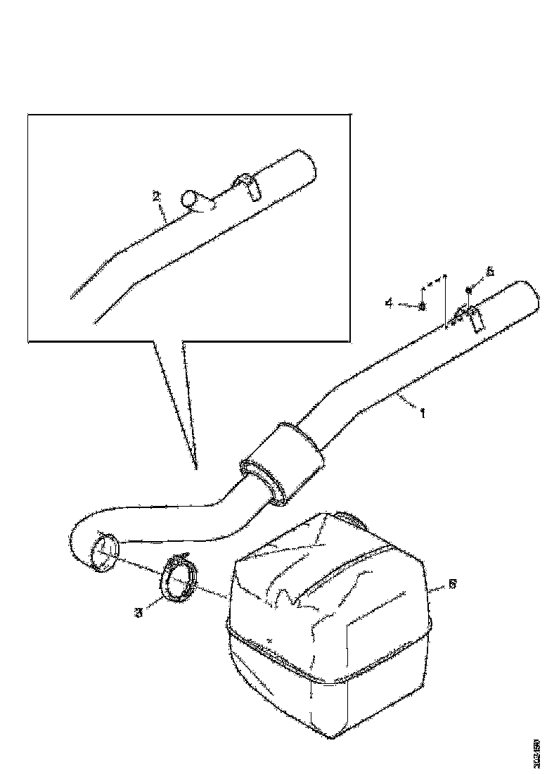 Buy 1509041 EXHAUST PIPE SCANIA