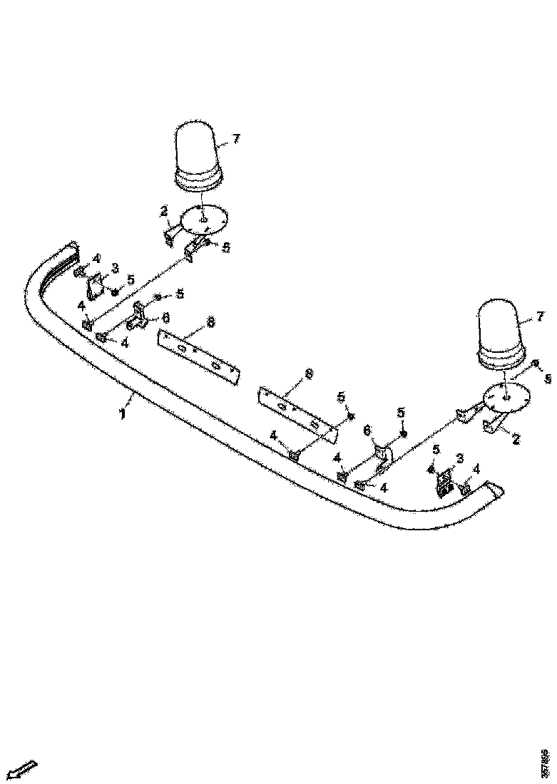 Buy 1509949 ROOF RAIL SCANIA