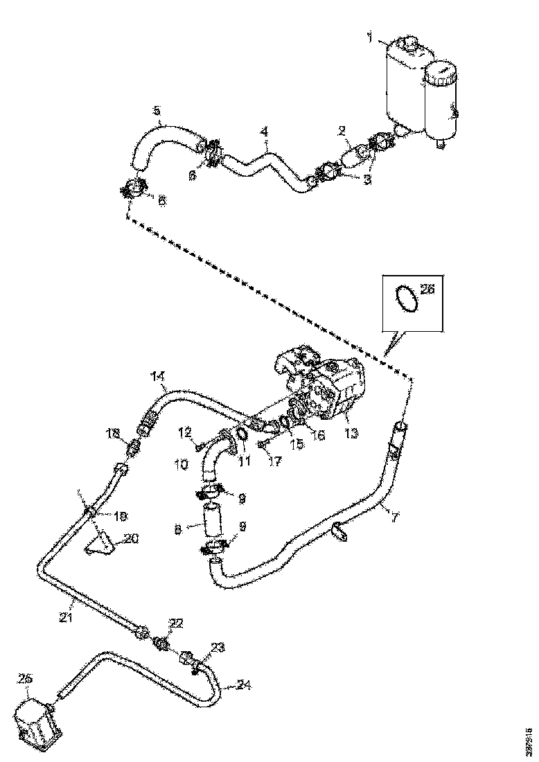 Buy 1512369 HOSE CLAMP SCANIA