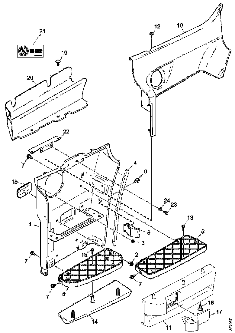 Buy 1512423 COVER SCANIA