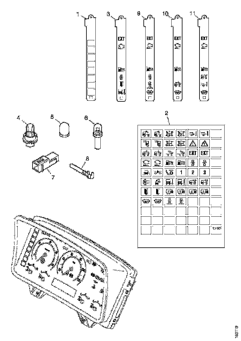 Buy 1512572 BULB SCANIA