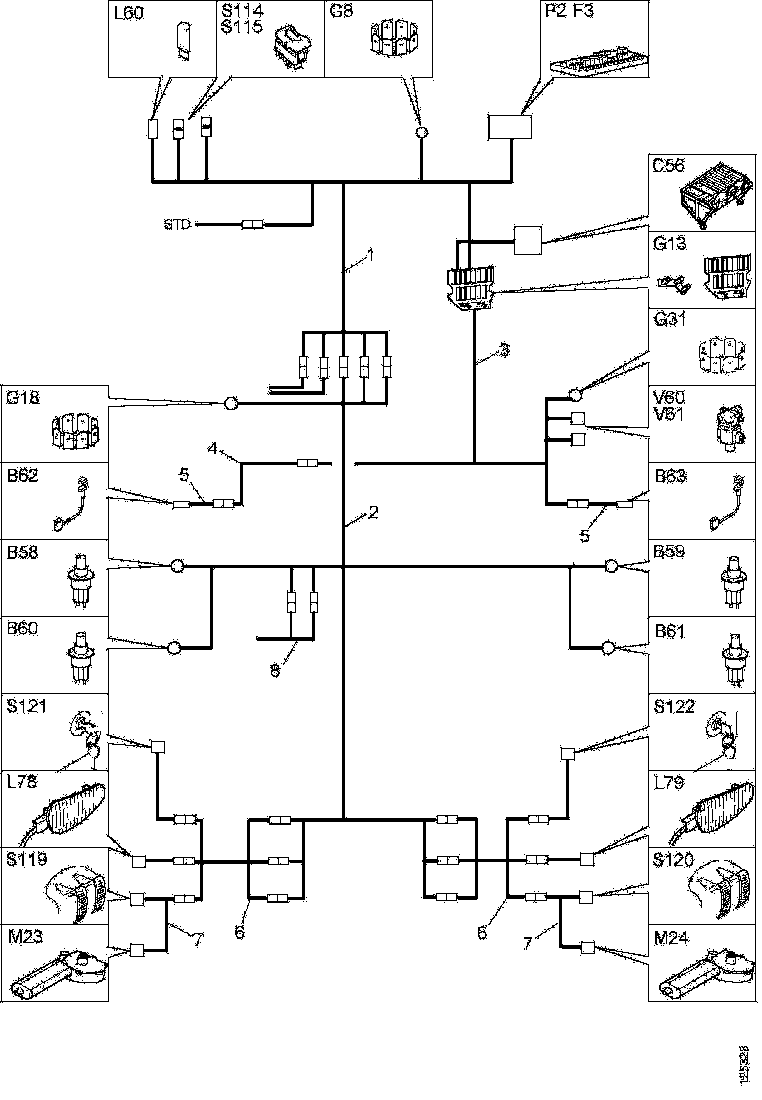 Buy 1513277 CABLE HARNESS SCANIA