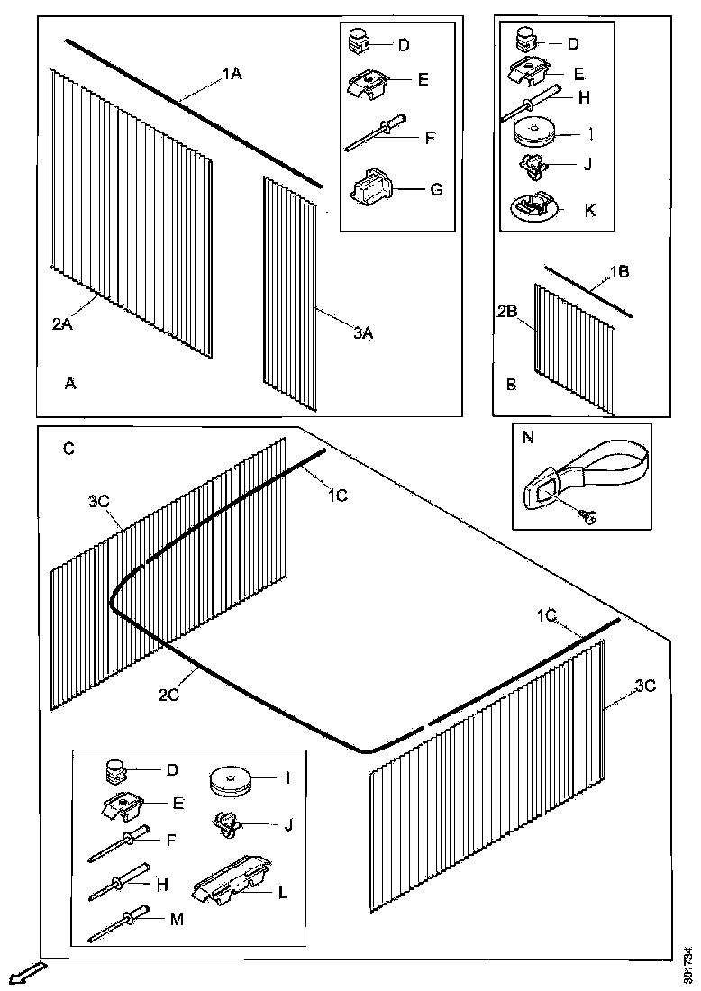 Buy 1513986 CURTAIN SCANIA