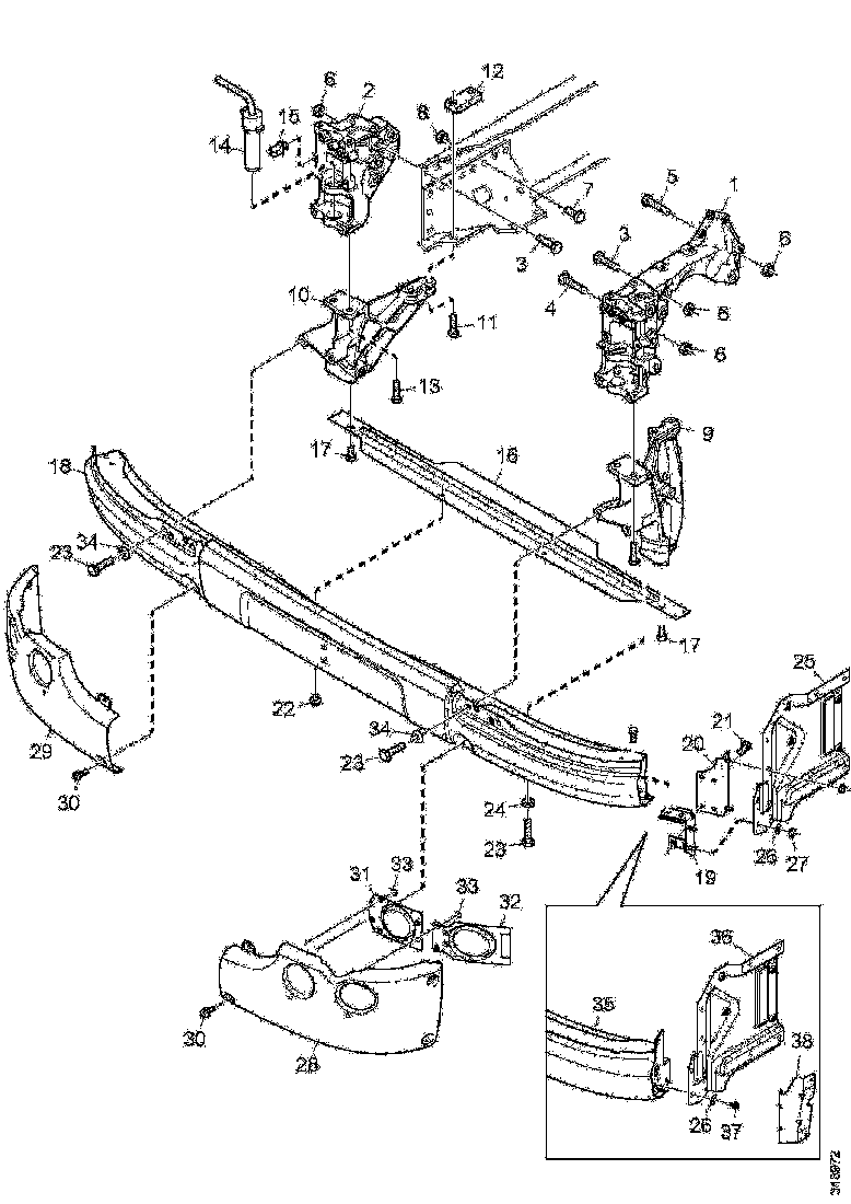 Buy 1514478 BRACKET LH SCANIA