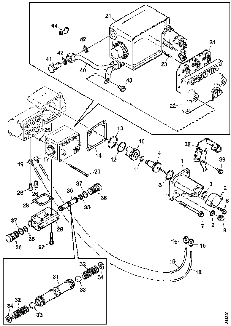 Buy 1516317 CABLE RETA SCANIA