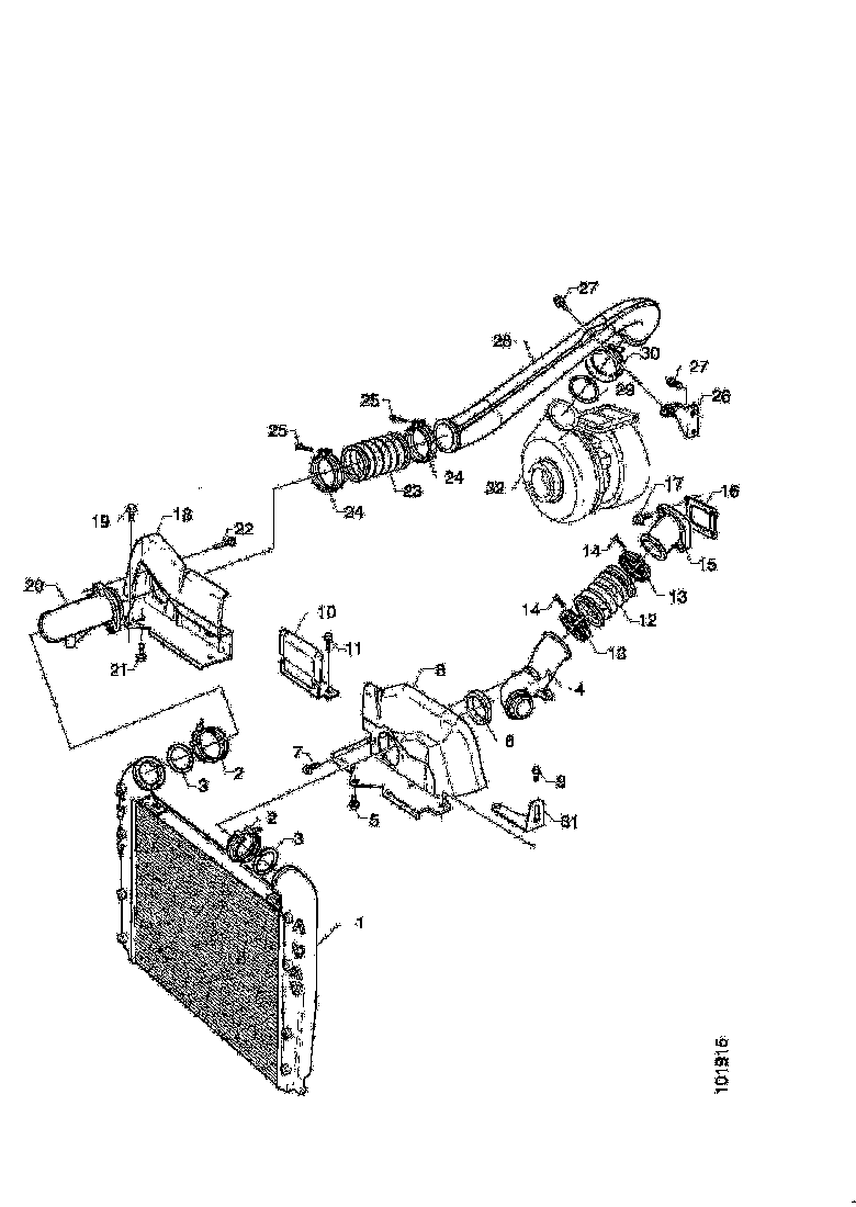 Buy 1516490 CHARGE AIR COOLER SCANIA