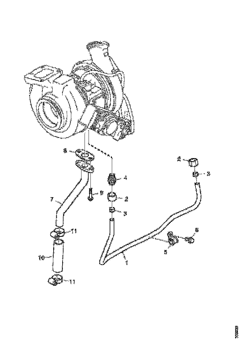 Buy 1516536 LUBRICATION PIPE SCANIA