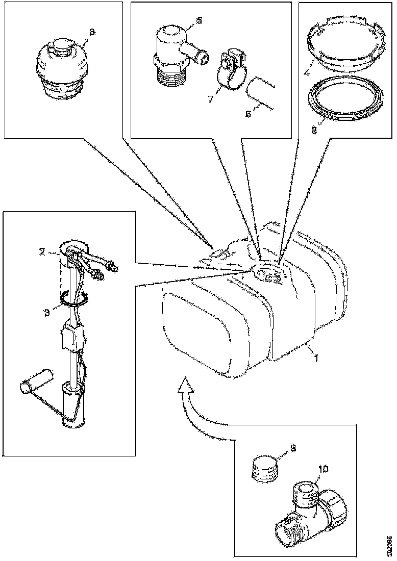 Buy 1517966 FILLER CAP SCANIA