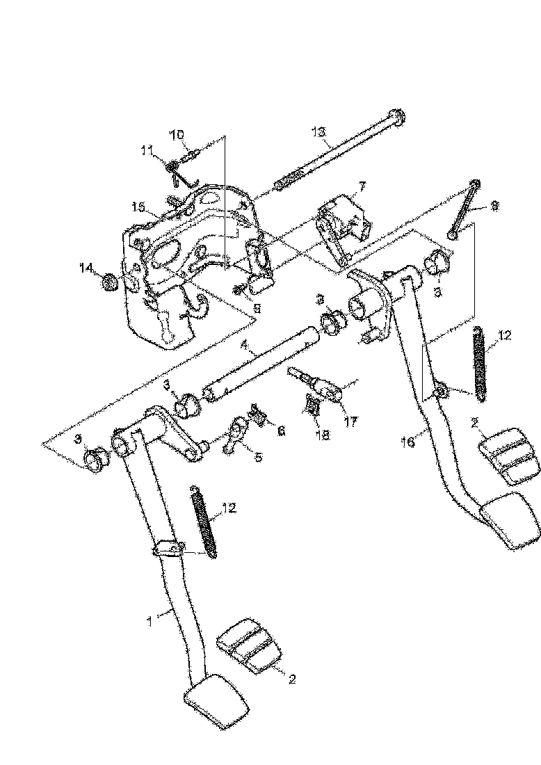 Buy 1519775 BRAKE PEDA SCANIA