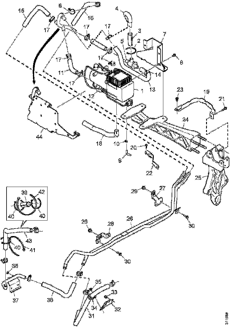 Buy 1522252 HOSE SCANIA