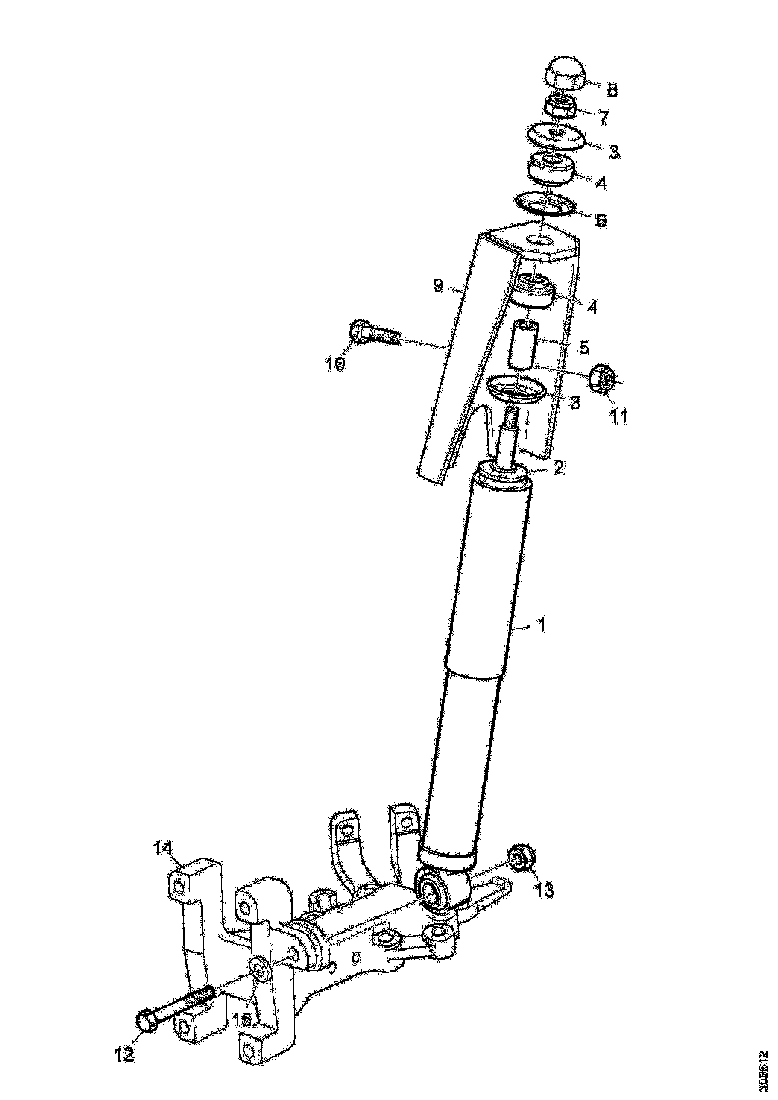 Buy 1523288 SHOCK ABSORBER (S) SCANIA