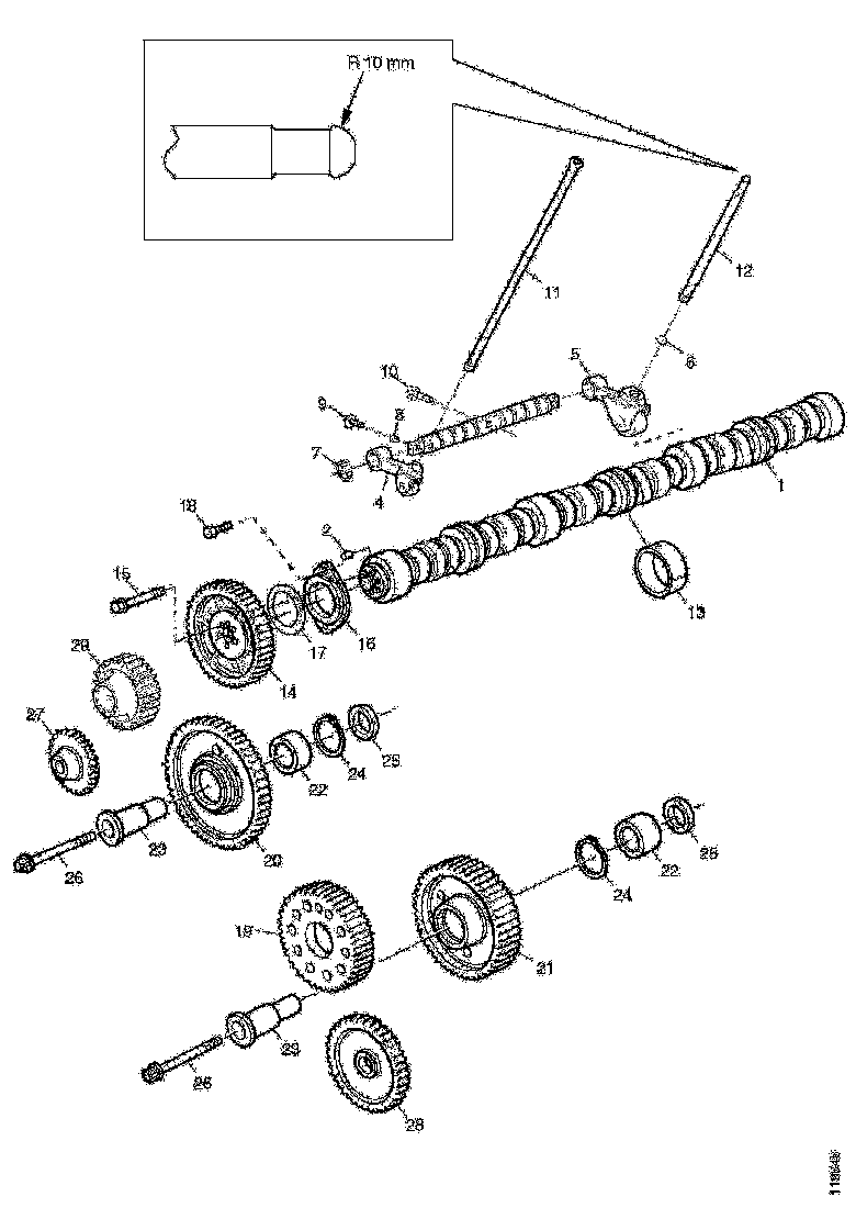 Buy 1523421 CAMSHAFT SCANIA
