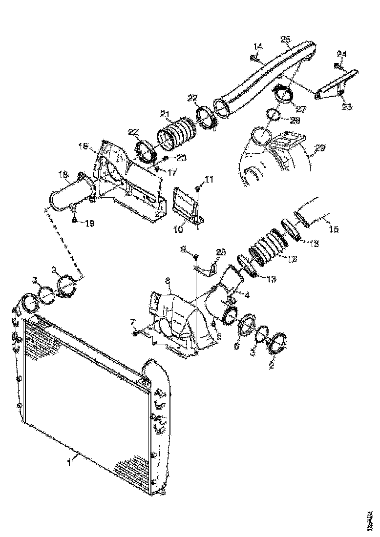 Buy 1523901 CHARGE AIR SCANIA