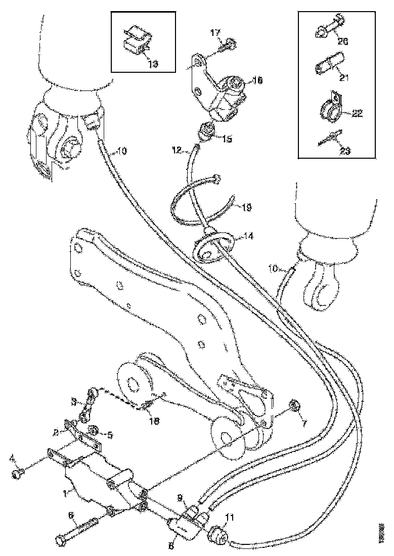 Buy 1524617 LEVER SCANIA