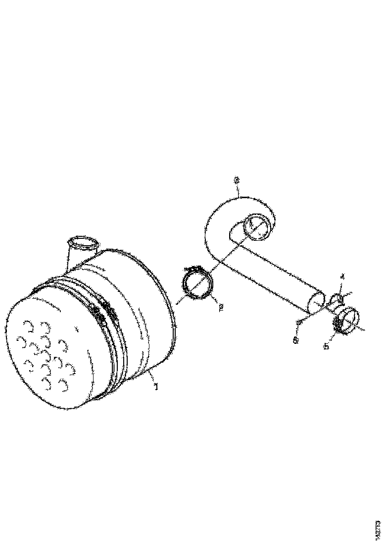 Buy 1525182 EXHAUST PIPE SCANIA