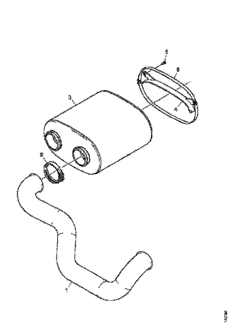 Buy 1525499 EXHAUST PIPE SCANIA