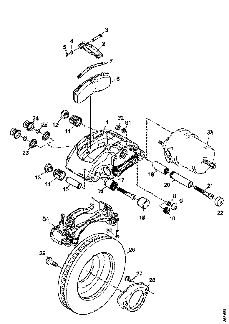 Buy 1527635 BRACKET SCANIA