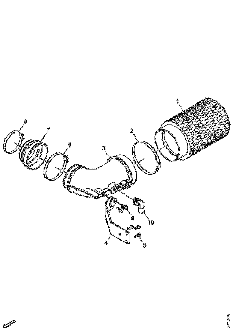 Buy 1529410 AIR FILTER SCANIA