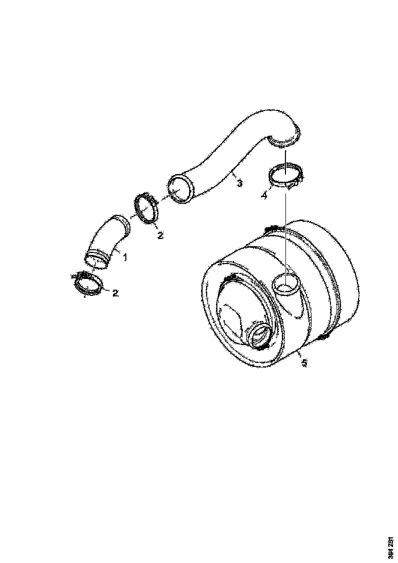 Buy 1529474 EXHAUST HOSE SCANIA