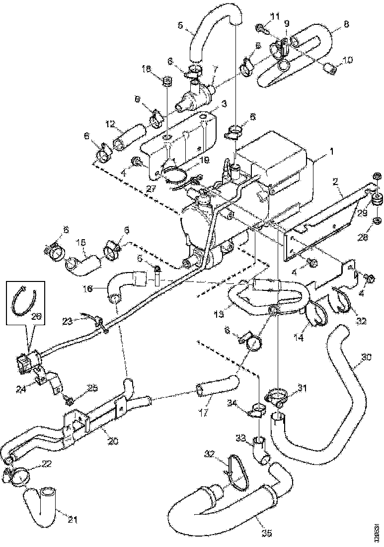 Buy 1530608 BRACKET SCANIA