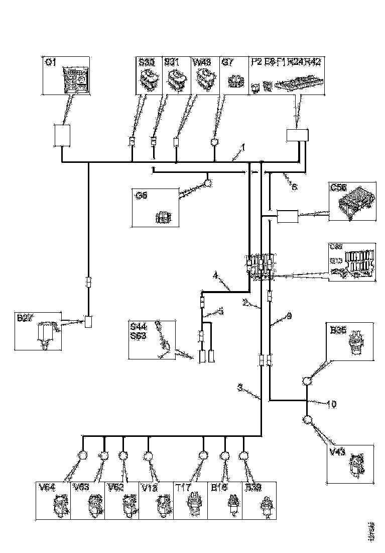 Buy 1532704 CABLE HARNESS SCANIA