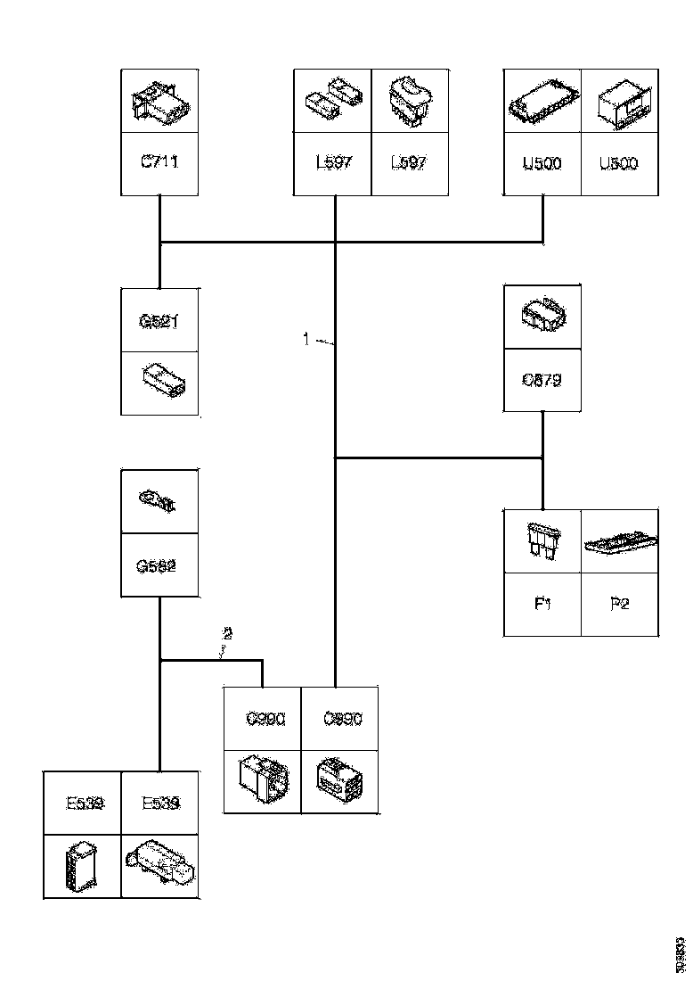 Buy 1532793 CABLE HARNESS SCANIA