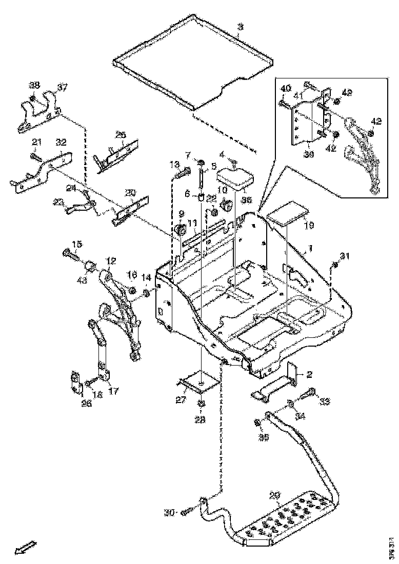 Buy 1534184 NUT PLATE SCANIA