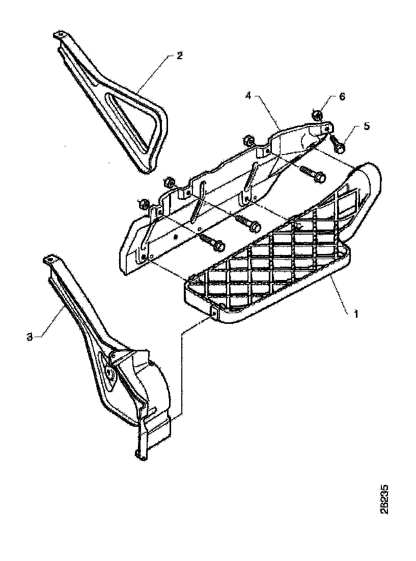 Buy 1535036 STEP PLATE SCANIA