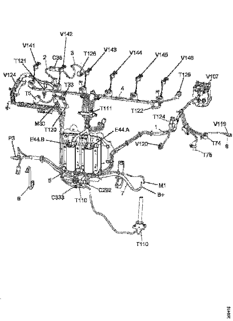 Buy 1536443 CABLE HARNESS SCANIA