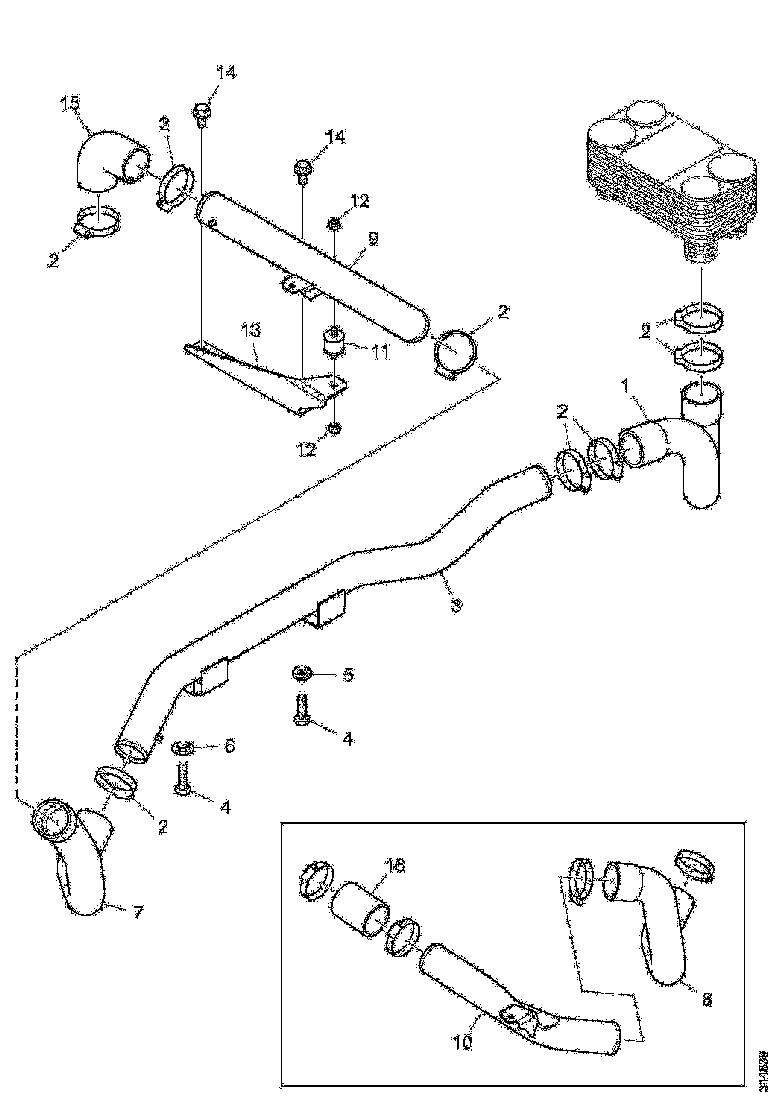 Buy 1539149 HOSE SCANIA