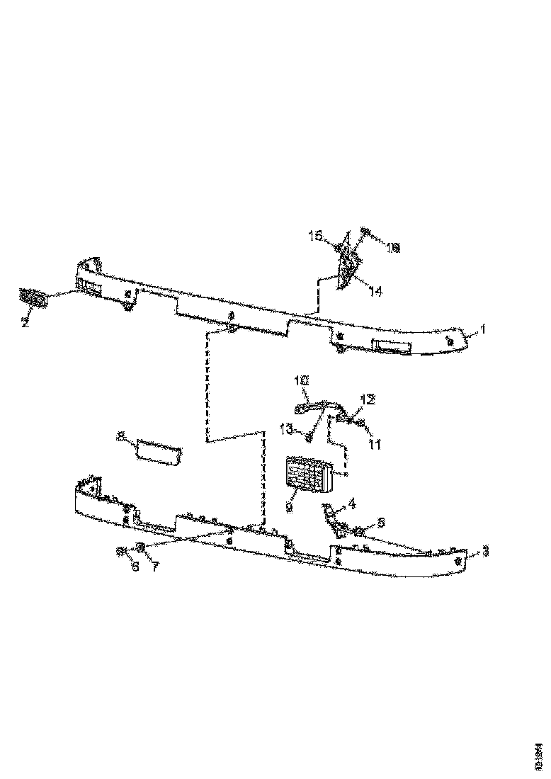 Buy 1539901 SUNVISOR SCANIA