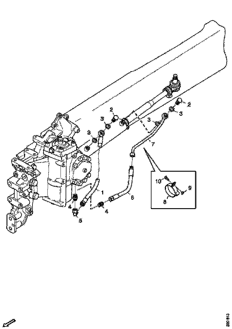 Buy 1540443 HOSE SCANIA
