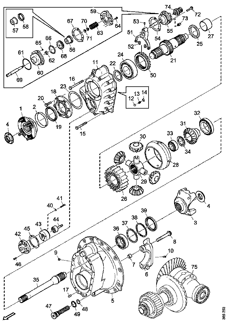 Buy 1540473 CENTRAL GEAR HOUSING SCANIA