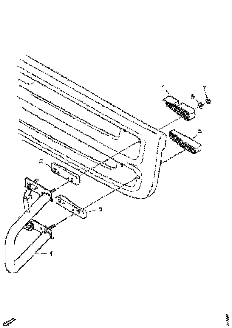 Buy 1540626 STEP PLATE SCANIA