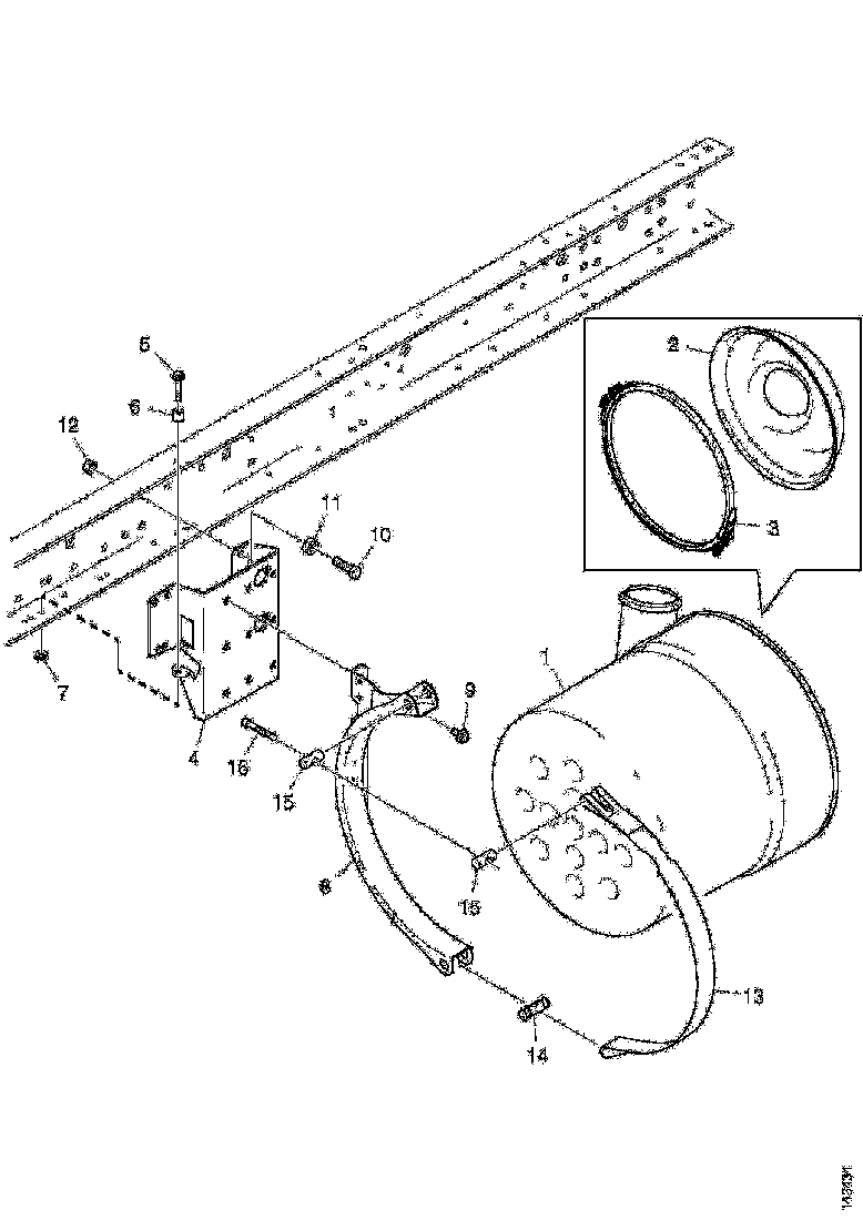 Buy 1541018 BRACKET SCANIA