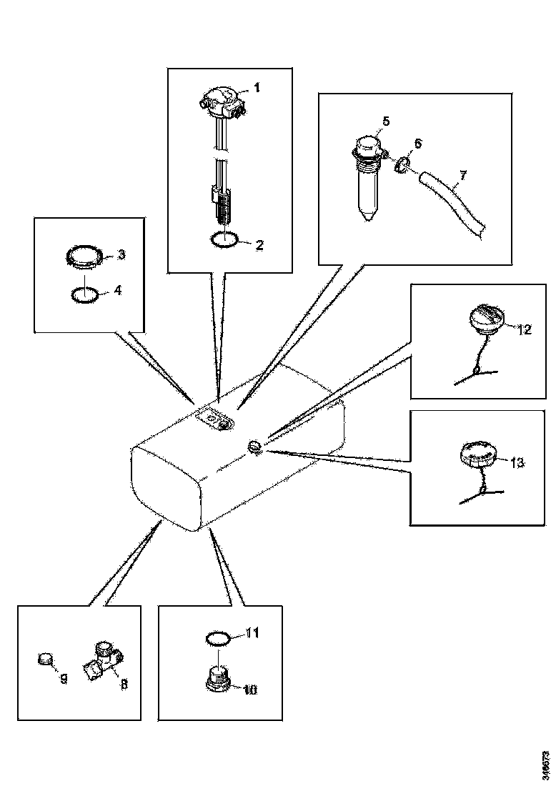 Buy 1541083 FUEL PICK-UP UNIT SCANIA