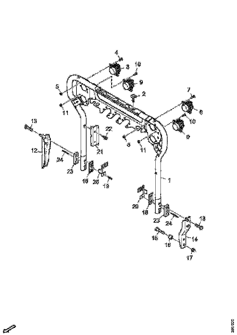 Buy 1541550 NUT PLATE SCANIA