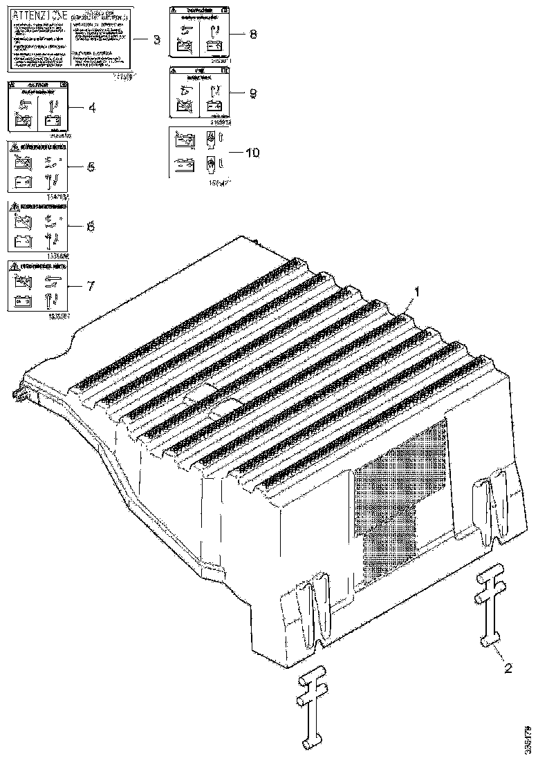 Buy 1542083 PLATE SCANIA