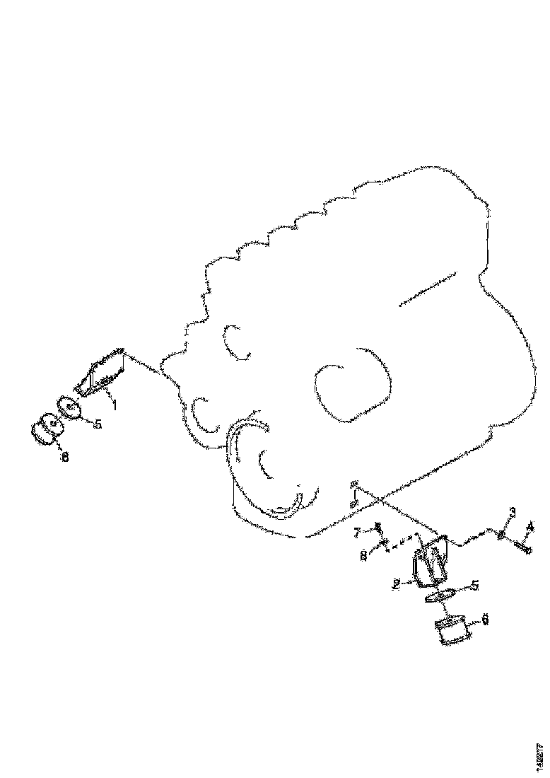 Buy 1542296 ENGINE BRACKET LH SCANIA
