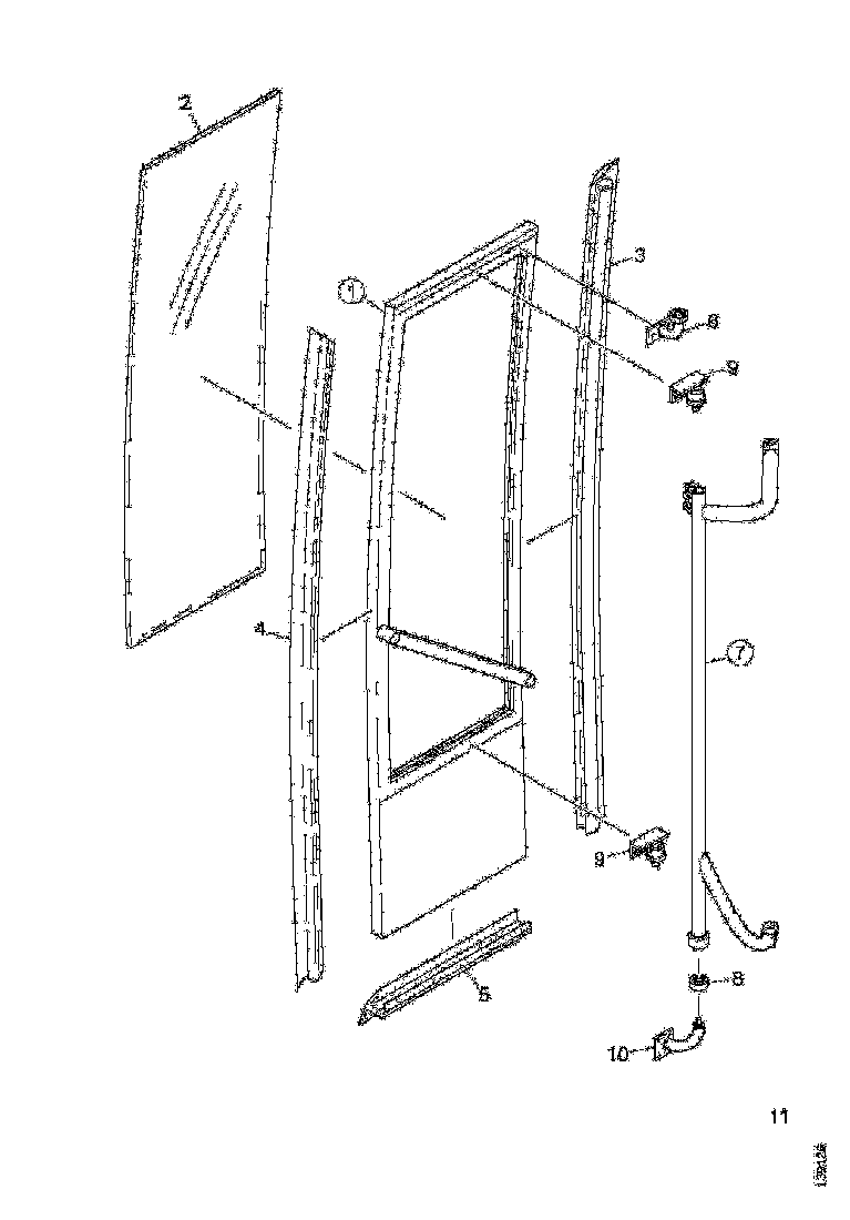 Buy 1542443 DOOR PILLAR SCANIA
