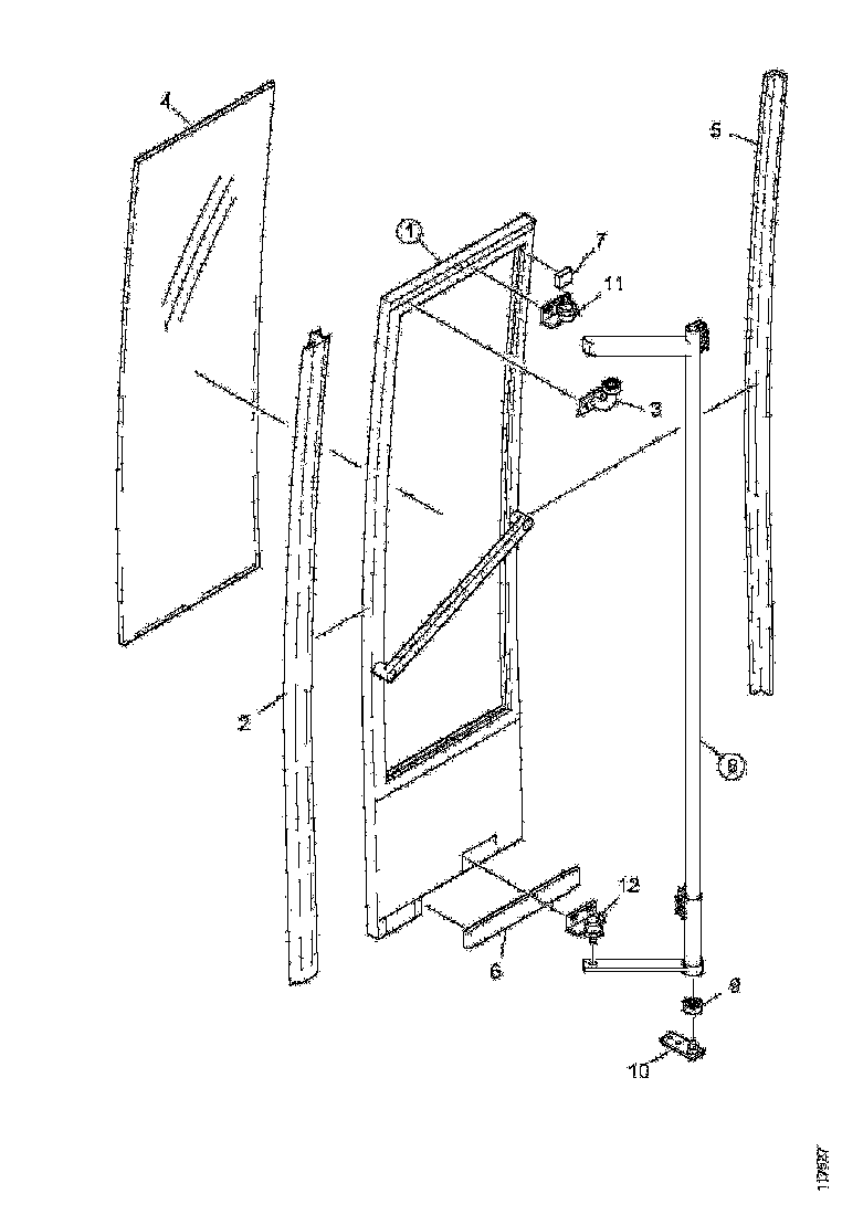 Buy 1542452 DOOR PILLAR SCANIA